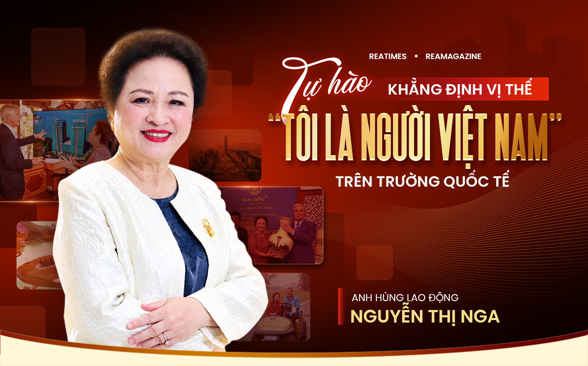 Hero of Labour Nguyen Thi Nga: Proudly Championing Vietnam’s Identity on the Global Stage - “I Am Vietnamese”