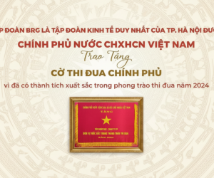 Tập đoàn BRG được trao tặng Cờ Thi đua Chính phủ