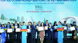 Tập đoàn BRG lần thứ tư liên tiếp được vinh danh Doanh nghiệp Bền vững Việt Nam