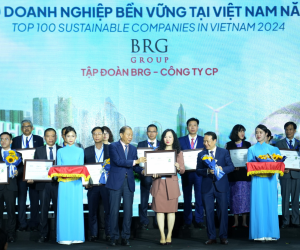 Tập đoàn BRG lần thứ tư liên tiếp được vinh danh Doanh nghiệp Bền vững Việt Nam