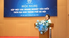 Madame Chủ tịch Nguyễn Thị Nga tham dự và phát biểu  tại Hội nghị gặp mặt các doanh nghiệp tiêu biểu trên địa bàn Thành phố Hà Nội