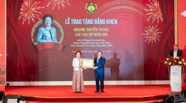 Tập đoàn BRG vinh dự được trao tặng Bằng khen của Ban Tuyên giáo và Dân vận Trung ương