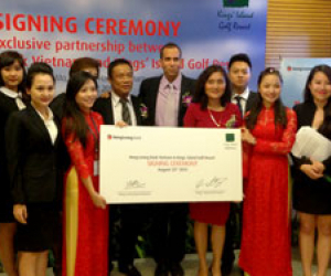Ngân hàng Hong Leong Việt Nam xúc tiến quan hệ với sân golf Đảo Vua (Kings' Island Golf Resort)